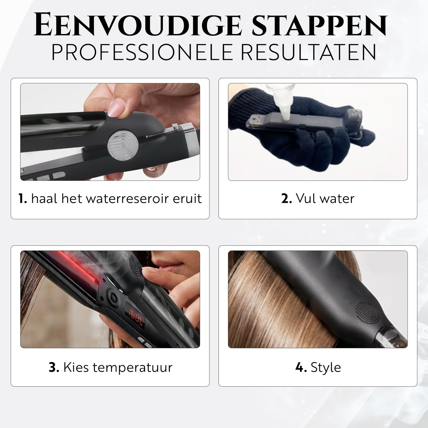 Uniluxe Steampod met Infraroodtechnologie