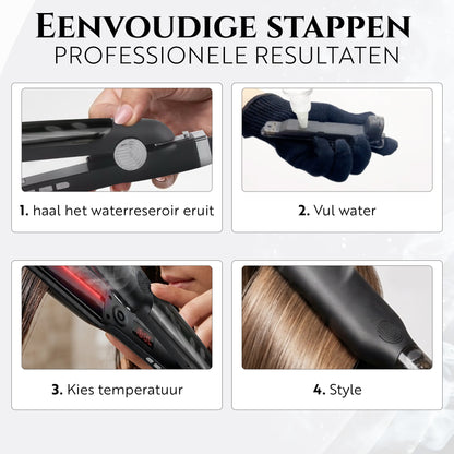 Uniluxe Steampod met Infraroodtechnologie